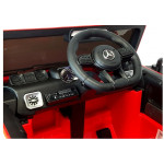 Elektrické autíčko - Mercedes G63 - nelakované - červené
